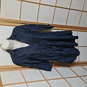 3/$25 Lady's Miley Cyrus Max Azria Denim Dress In Indigo Size Small